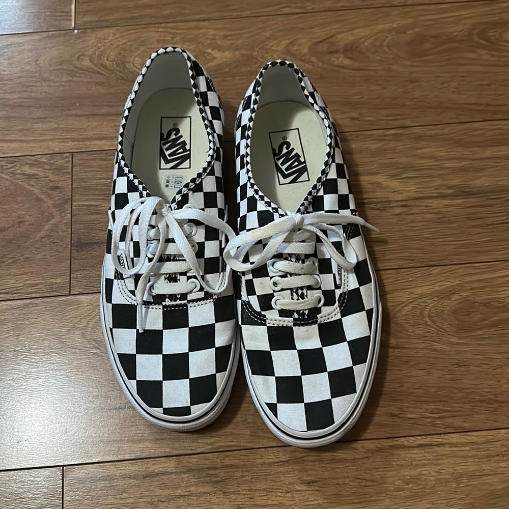 Checkered vans